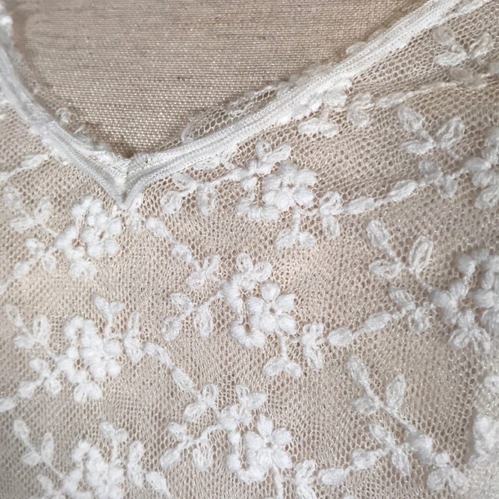 Free People Boho Lace Front Top - Picture 9 of 11